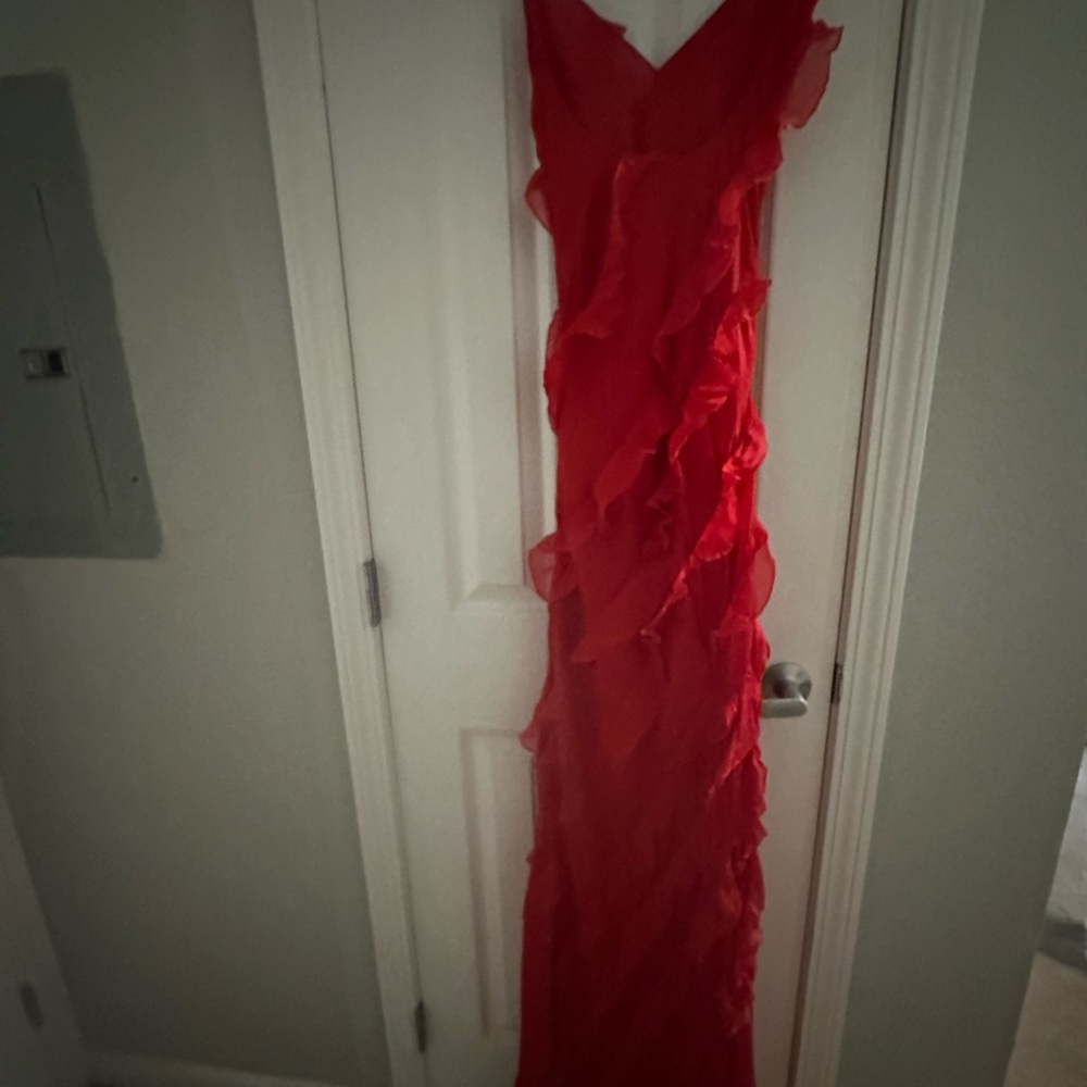 Rat & Boa Cecelia Red Maxi Dress - Size S - Picture 12 of 16